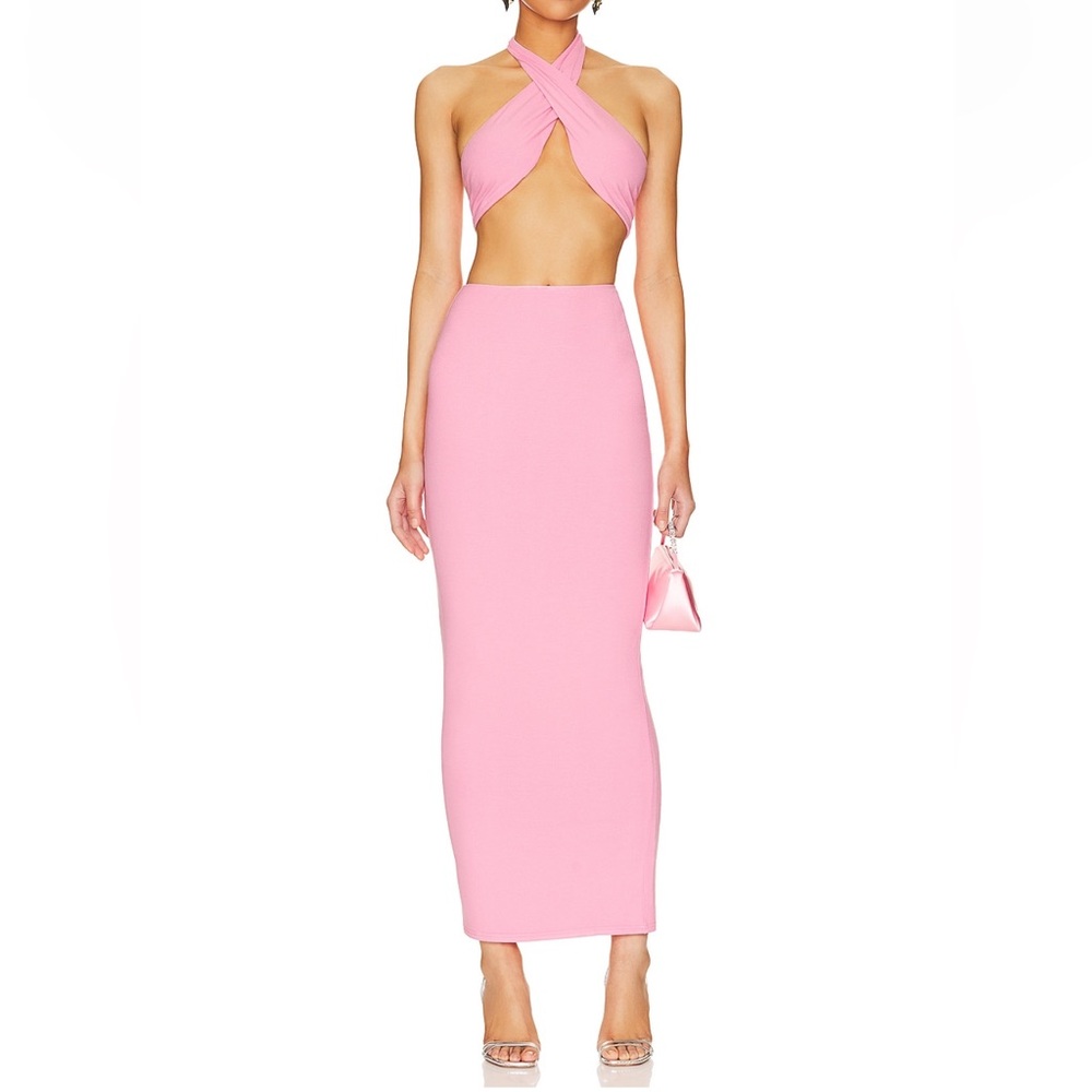 Pink Skirt Dress